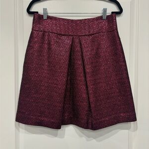 NWT Milly Purple Mini Skirt